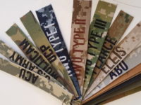 MILITARY NAME TAPES(W AND W/O VELCRO), ALL BRANCHES